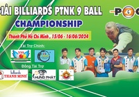 Khởi tranh giải billiard PTNK 9 ball pool Championship 2024