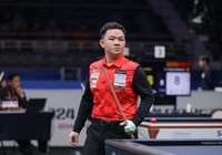 Bao Phương Vinh phản công ngoạn mục, cùng Trần Quyết Chiến vào tứ kết giải billiards Seoul World Cup 2024