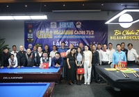 Lộ diện 8 ứng viên vô địch tại giải Billiards Cadre 71/2 Series A mở rộng toàn quốc tranh cúp Bà Chiểu lần 2 – 2024