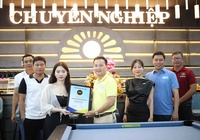 Trần Quyết Chiến giao lưu ở CLB Chuyên Nghiệp - hội viên mới nhất của Liên đoàn Billiards & Snooker TPHCM 