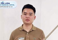 Hai cha con Mã Minh Cẩm cùng tranh đua ở giải billiards PBA 2024-2025