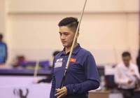 Thón Viết Hoàng Minh, Đoàn Minh Kiệt và Lê Hoàng Kim vào vòng loại thứ 3 giải billiards Anakara World Cup 2024