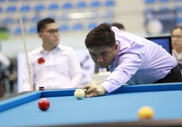 Chỉ có Chiêm Hồng Thái và Trần Thanh Lực ở vòng loại thứ 4 giải billiards Anakara World Cup 2024 