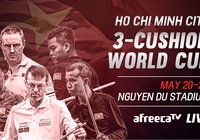 Lịch thi đấu billiards carom 3 băng TPHCM World Cup năm 2024 mới nhất ngày 26/05