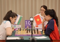 Cờ vua Asian Games 19 ngày 07/10: Nữ Việt Nam hụt 1 điểm để có HCĐ