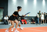Người đẹp Kiên Thúy Vi tung ảnh gym nóng bỏng, khao khát có danh hiệu pickleball