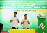Xuất hiện bảng đấu “tử thần” tại VCK Giải bóng đá Nhi đồng U11 Toàn quốc 2025
