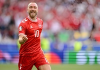 "Bệnh nhân người Đan Mạch" Christian Eriksen sắp lập kỷ lục trước Serbia ở EURO 2024