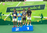 Giải Quần vợt Quốc tế ITF U18 – J30 Ninh Bình 2: Việt Nam giành á quân đôi nam