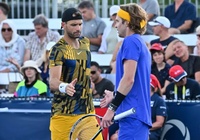 Cùng dự Ultimate Tennis Showdown 2023, Andrey Rublev nói yêu Grigor Dimitrov