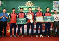 VTF khen thưởng 5.000 USD cho tuyển Davis Cup và khen thưởng thành tích quần vợt U.12 Việt Nam