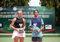 Kết quả tennis ngày 12/3: Thiếu nữ Nga vô địch đơn nữ cúp Diễn Đàn Vinh Infinity Cup 2023