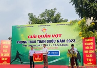 Hà Nam tổ chức Giải Quần vợt phong trào toàn quốc năm 2023 