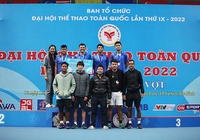 Kết quả tennis Đại hội TTTQ 2022 mới nhất 13/12: TPHCM thua cả 2 trận chung kết đồng đội