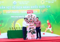 Khai mạc Giải Quần vợt Vô địch Năng khiếu Quốc gia - Cúp Phước Thành IV 2024