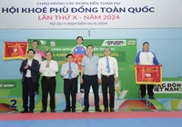 Đội tuyển Vovinam học sinh TPHCM giành ngôi đầu toàn đoàn Hội khoẻ Phù Đổng toàn quốc 2024