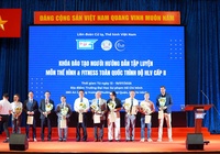 Khóa đào tạo thể hình và fitness tại TPHCM của Liên đoàn Cử tạ Thể hình Việt Nam có số lượng học viên kỷ lục
