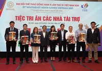 Tri ân đóng góp quan trọng của những nhà tài trợ SEA Games 31