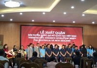 Huỳnh Như nghẹn ngào xúc động ở lễ xuất quân dự World Cup 2023 của tuyển nữ Việt Nam