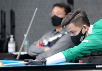 Phương Linh tạo “siêu phẩm” giúp Green Force toàn thắng PBA Team League Round 2021/2022