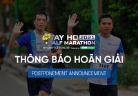 “Biến thể COVID-19” buộc Tay Ho Half Marathon 2021 phải hoãn
