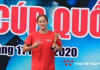 Chùm ảnh kình ngư Mỹ Thảo xuất sắc giúp Bình Phước nhất nội dung bơi Cúp Quốc gia 2020