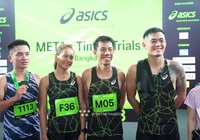 Anh Trí suýt lên bục, Quang Nhật có PB 10km tại ASICS META : Time : Trials Bangkok 2022