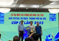 Ra mắt giải Futsal vô địch thành phố Hà Nội Cúp LS lần thứ nhất năm 2022
