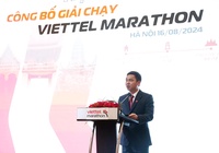 Viettel Marathon đặt mục tiêu là sân chơi đủ lớn, hấp dẫn cho những người yêu chạy bộ