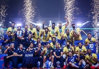 Bóng chuyền nam Brazil xưng vương tại VNL 2021