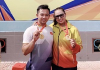 Cặp vợ chồng vàng điền kinh giành huy chương World Para Athletics Grand Prix 2022