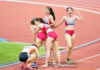 Lịch thi đấu điền kinh Asiad 19 ngày 4/10: Hy vọng có huy chương từ nhảy ba bước và chạy 4x400m nữ