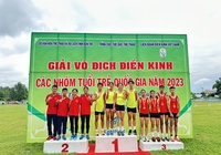 Giành 5 HCV, Hà Nội duy trì ngôi đầu Giải điền kinh các nhóm tuổi trẻ quốc gia 2023
