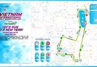 Đường chạy 5km chính thức của Giải Bán Marathon Quốc tế Việt Nam 2024 tài trợ bởi Herbalife