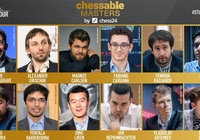 Kết quả giải cờ vua Chessable Masters khuya 23/6: Lách qua khe cửa hẹp, Caruana đụng Vua cờ!