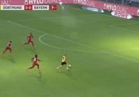 Hậu vệ Bayern bứt tốc khó tin để ngăn cản Haaland ghi bàn