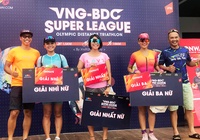 Tuyển thủ triathlon “oanh tạc” giải đấu nội bộ cự ly Olympic
