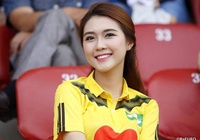 Hoa hậu Tường Linh quê Phú Yên là "fan cứng" SLNA