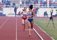 Cú bứt tốc “hoa mắt đối thủ” của Á quân SEA Games giúp Hà Nội giành HCV điền kinh quốc gia