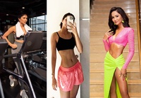 Hoa hậu Hoàn vũ Việt Nam H'Hen Niê khoe vòng eo siêu thon nhờ chạy bộ
