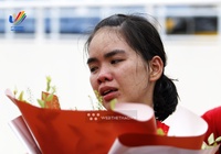 Ngọc Hoa đẫm lệ lần đầu giành HCĐ marathon nữ SEA Games 31