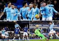 Man City đánh bại Everton và trở lại ngôi đầu bảng sau 53 ngày