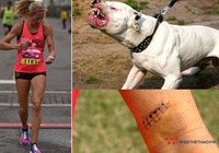 Nữ runner chạy trối chết vì bị chó pitbull hơn 36kg tấn công ở giải bán marathon