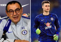 HLV Sarri đích thân giải thích lý do "trảm" Kepa ở trận thắng Tottenham