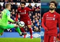 Salah bỏ lỡ đáng tiếc khiến Liverpool mất ngôi đầu và những điểm nhấn ở trận hòa Everton