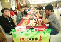 Ván 6 giải cờ vua HDBank Cup 2019: Trường Sơn, Tuấn Minh tự “níu chân” nhau