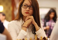 “Hot girl” Kim Phụng rạng ngời tại giải cờ vua HDBank Cup 2019