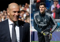 HLV Zidane giải thích lý do "trảm" Courtois trong ngày trở lại