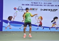 Giải tennis VTF  Junior Tour 1-2019: Chờ đàn em Lý Hoàng Nam đấu các tay vợt TP.HCM