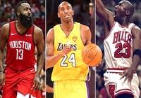 James Harden lại tiếp tục cân bằng thành tích của Michael Jordan và Kobe Bryant